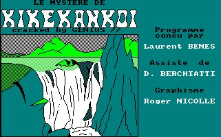 Pantallazo de Mystere De Kikekankoi, Le para Amstrad CPC