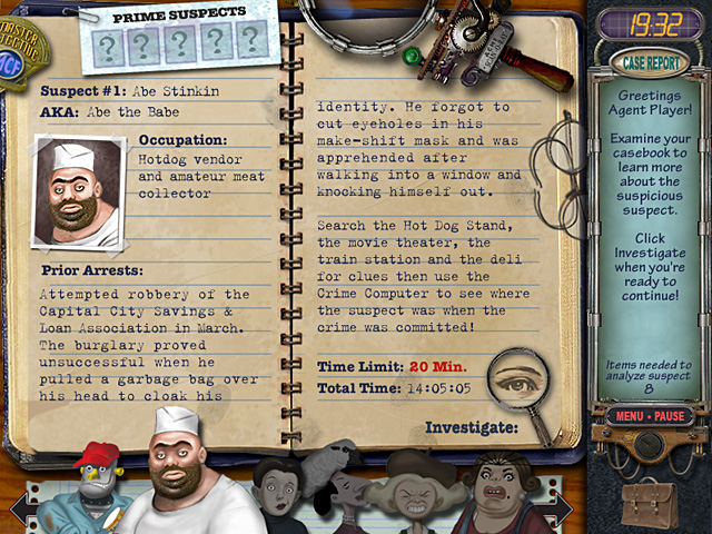 Pantallazo de Mystery Case Files: Prime Suspects para PC