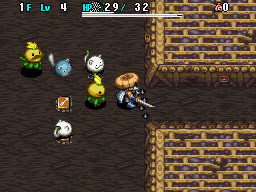 Pantallazo de Mystery Dungeon: Shiren the Wanderer 4 para Nintendo DS