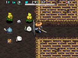 Pantallazo de Mystery Dungeon: Shiren the Wanderer 4 para Nintendo DS