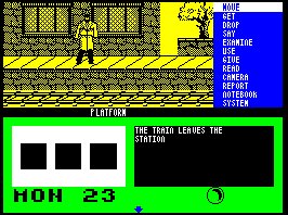 Pantallazo de Mystery of Arkham Manor para Spectrum