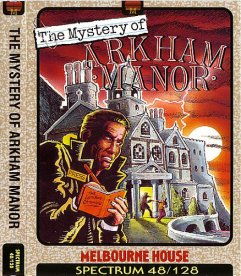 Caratula de Mystery of Arkham Manor para Spectrum