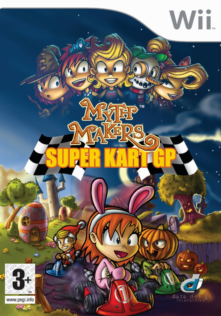 Caratula de Myth Makers : Super Kart GP para Wii