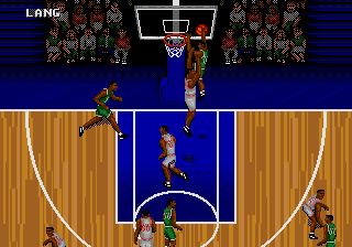 Pantallazo de NBA Action '95 Starring David Robinson para Sega Megadrive