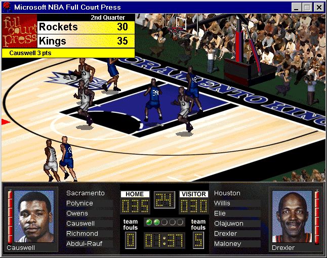 Pantallazo de NBA Full Court Press para PC