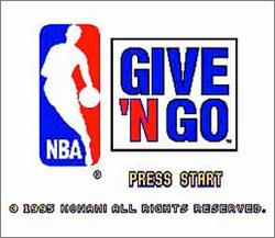 Pantallazo de NBA Give 'N Go para Super Nintendo