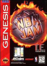 Caratula de NBA Jam T.E. para Sega Megadrive
