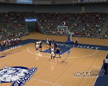 Pantallazo de NCAA College Basketball 2K3 para Xbox