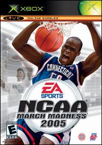 Caratula de NCAA March Madness 2005 para Xbox