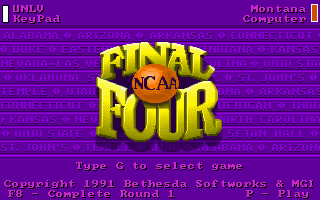 Pantallazo de NCAA Road to the Final Four para PC