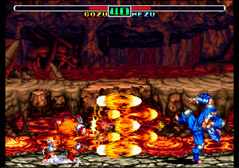 Pantallazo de NEOGEO Online Collection Fû-un SUPER COMBO (Japonés) para PlayStation 2