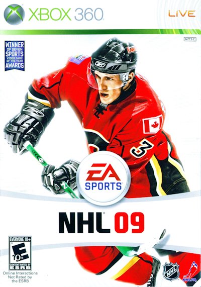 Caratula de NHL 09 para Xbox 360