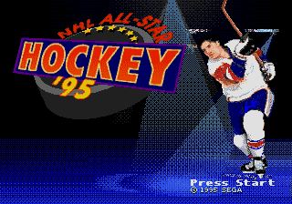 Pantallazo de NHL All-Star Hockey 95 para Sega Megadrive