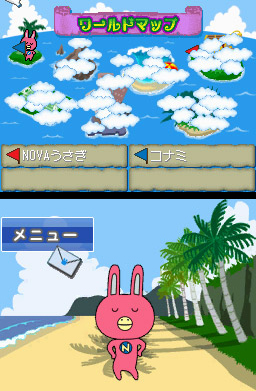 Pantallazo de NOVA Usagi no Game de Ryûgaku!? DS (Japonés) para Nintendo DS