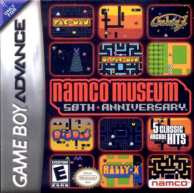 Caratula de Namco Museum 50th Anniversary Arcade Collection para Game Boy Advance