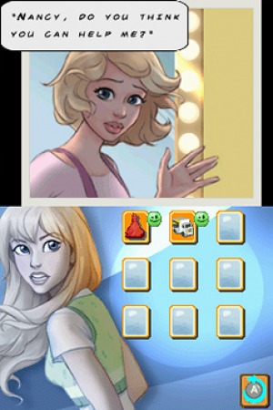 Pantallazo de Nancy Drew and the Deadly Secret of Olde World Park para Nintendo DS