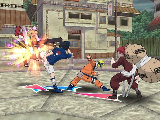Pantallazo de Naruto: Clash of Ninja Revolution 2 para Wii