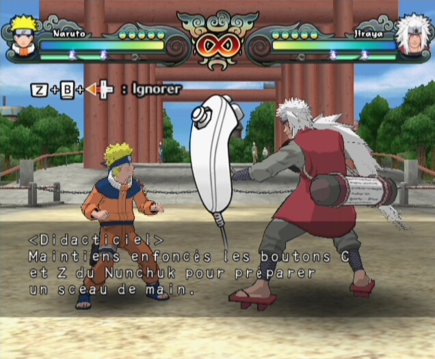 Pantallazo de Naruto: Clash of Ninja Revolution 2 para Wii