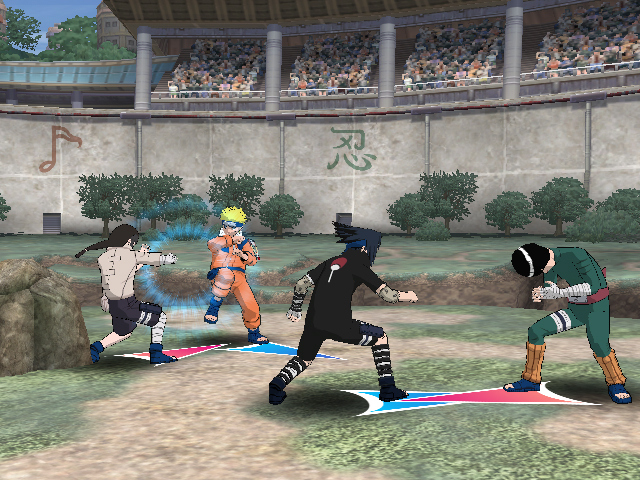 Pantallazo de Naruto: Clash of Ninja Revolution para Wii