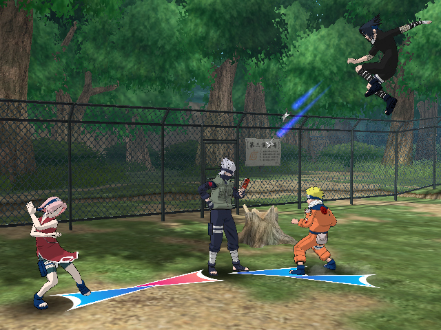 Pantallazo de Naruto: Clash of Ninja Revolution para Wii