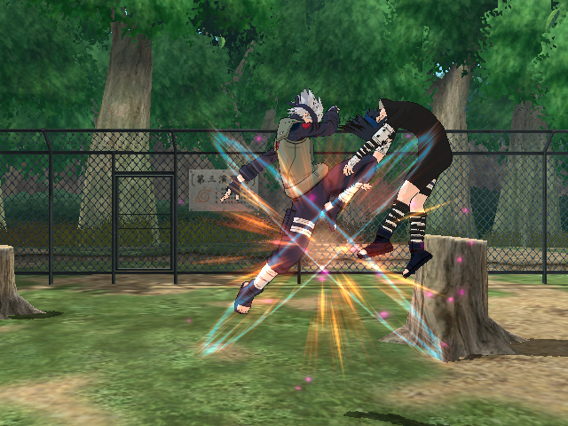 Pantallazo de Naruto: Clash of Ninja Revolution para Wii