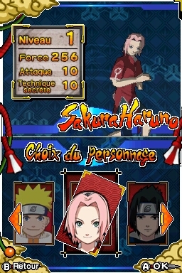 Pantallazo de Naruto: Ninja Destiny II European Version para Nintendo DS