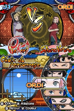 Pantallazo de Naruto: Ninja Destiny II European Version para Nintendo DS