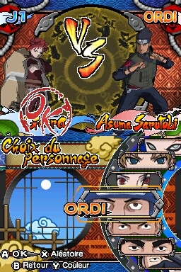 Pantallazo de Naruto: Ninja Destiny II European Version para Nintendo DS