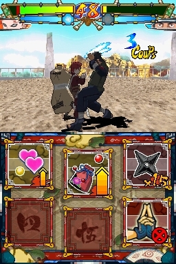 Pantallazo de Naruto: Ninja Destiny II European Version para Nintendo DS