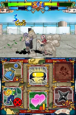 Pantallazo de Naruto: Ninja Destiny II European Version para Nintendo DS