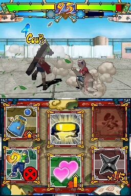 Pantallazo de Naruto: Ninja Destiny II European Version para Nintendo DS