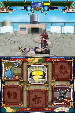 Pantallazo de Naruto: Ninja Destiny II European Version para Nintendo DS