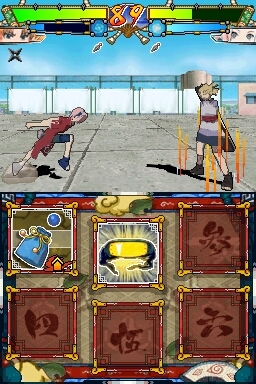 Pantallazo de Naruto: Ninja Destiny II European Version para Nintendo DS
