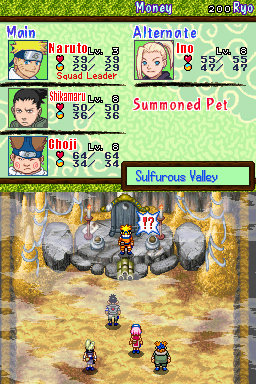 Pantallazo de Naruto: Path of the Ninja 2 para Nintendo DS