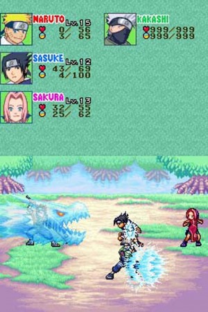 Pantallazo de Naruto: Path of the Ninja para Nintendo DS
