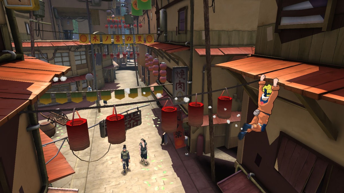 Pantallazo de Naruto: Rise of a Ninja para Xbox 360