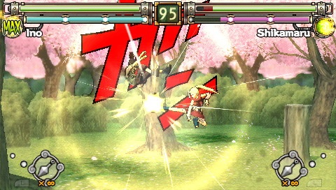 Pantallazo de Naruto: Ultimate Ninja Heroes 2: The Phantom Fortress para PSP