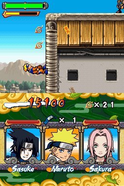 Pantallazo de Naruto Ninja Council European Version 2 para Nintendo DS