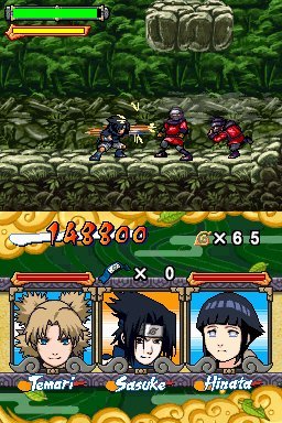 Pantallazo de Naruto Ninja Council European Version 2 para Nintendo DS