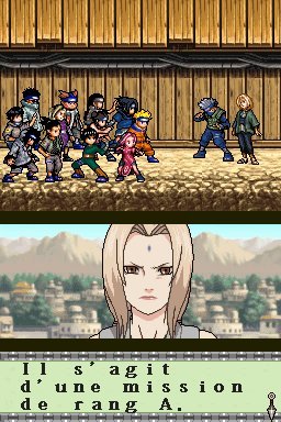 Pantallazo de Naruto Ninja Council European Version 2 para Nintendo DS