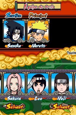 Pantallazo de Naruto Ninja Council European Version 2 para Nintendo DS