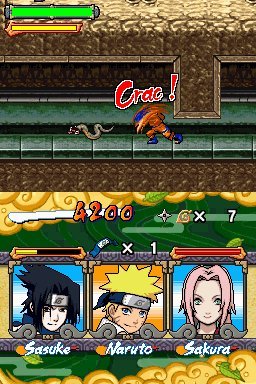 Pantallazo de Naruto Ninja Council European Version 2 para Nintendo DS