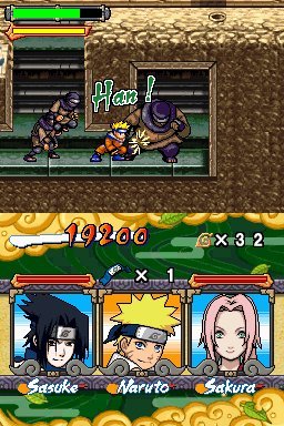Pantallazo de Naruto Ninja Council European Version 2 para Nintendo DS