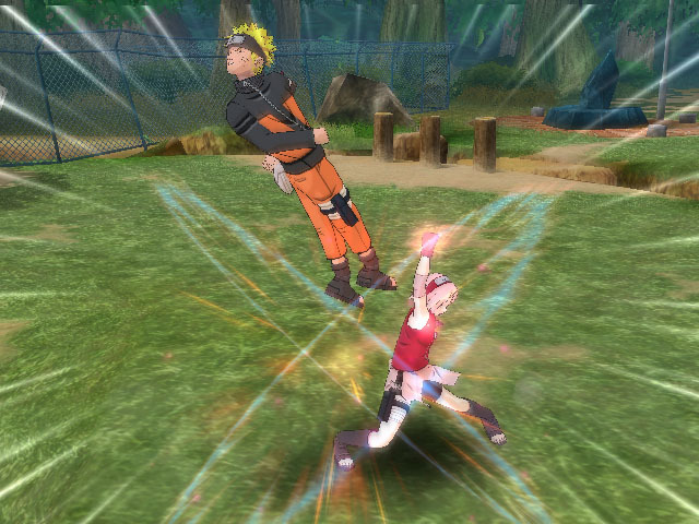 Pantallazo de Naruto Shippuden: Clash of Ninja Revolution 3 para Wii