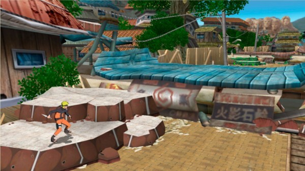 Pantallazo de Naruto Shippuden: Dragon Blade Chronicles para Wii