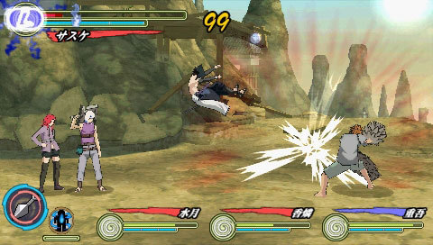 Pantallazo de Naruto Shippuden: Ultimate Ninja Heroes 3 para PSP