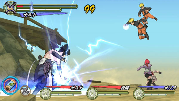 Pantallazo de Naruto Shippuden: Ultimate Ninja Heroes 3 para PSP