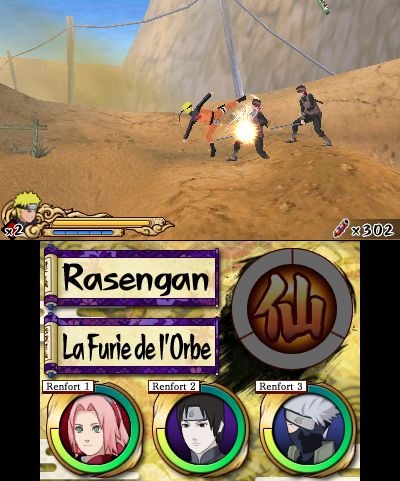 Pantallazo de Naruto Shippuden 3D: The New Era para Nintendo 3DS