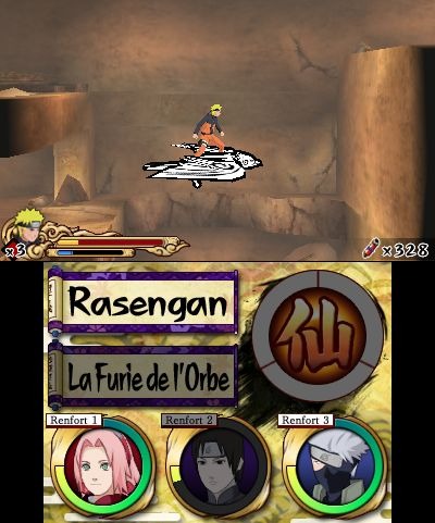 Pantallazo de Naruto Shippuden 3D: The New Era para Nintendo 3DS