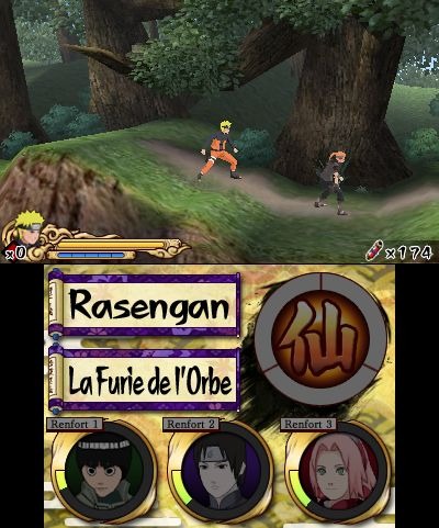 Pantallazo de Naruto Shippuden 3D: The New Era para Nintendo 3DS
